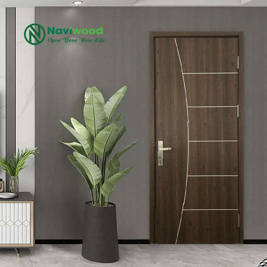 Cửa nhựa composite NW18 - Sang trọng, hiện đại, đẳng cấp cho mọi công trình - Cửa gỗ nhựa Naviwood