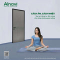 Cửa Nhôm Tổ Ong Alnavi Al03 - Giải pháp cách âm hoàn hảo - Cửa gỗ nhựa Naviwood