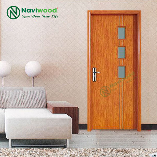 Cửa gỗ nhựa composite NW199 - Bán cửa gỗ nhựa Naviwood