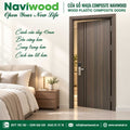 Cửa gỗ nhựa composite NW105: Chất lượng vượt trội